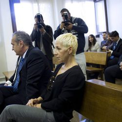 Ana Torroja durante su juicio por fraude fiscal en los Juzgados de Palma de Mallorca