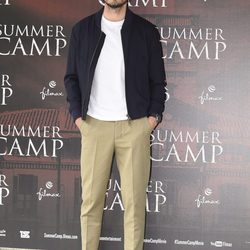 Andrés Velencoso en la presentación de la película 'Summer Camp'