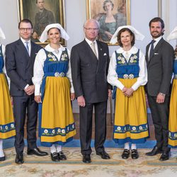 La Familia Real Sueca en el Día Nacional de Suecia 2016