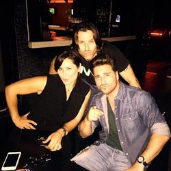 David Bustamante con Rosa López y Javian