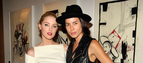 Tasya Van Ree y Amber Heard