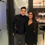 Héctor Bellerín y su novia Berta Requeno