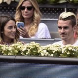 Antoine Griezmann y Erika Choperena en el Open de Madrid 2015