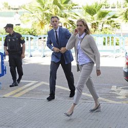 La Infanta Cristina e Iñaki Urdangarín llegan a la presentación de conclusiones del juicio por el Caso Nóos