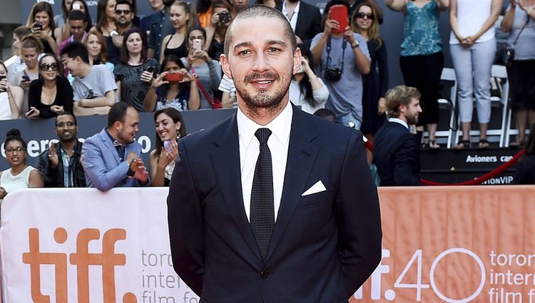 Shia LaBeouf durante la presentación de 'Man Down' en el Festival Internacional del Cine de Toronto