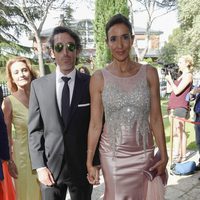 Elsa Anka y 'Epi' en la boda de Sara Verdasco y Juan Carmona