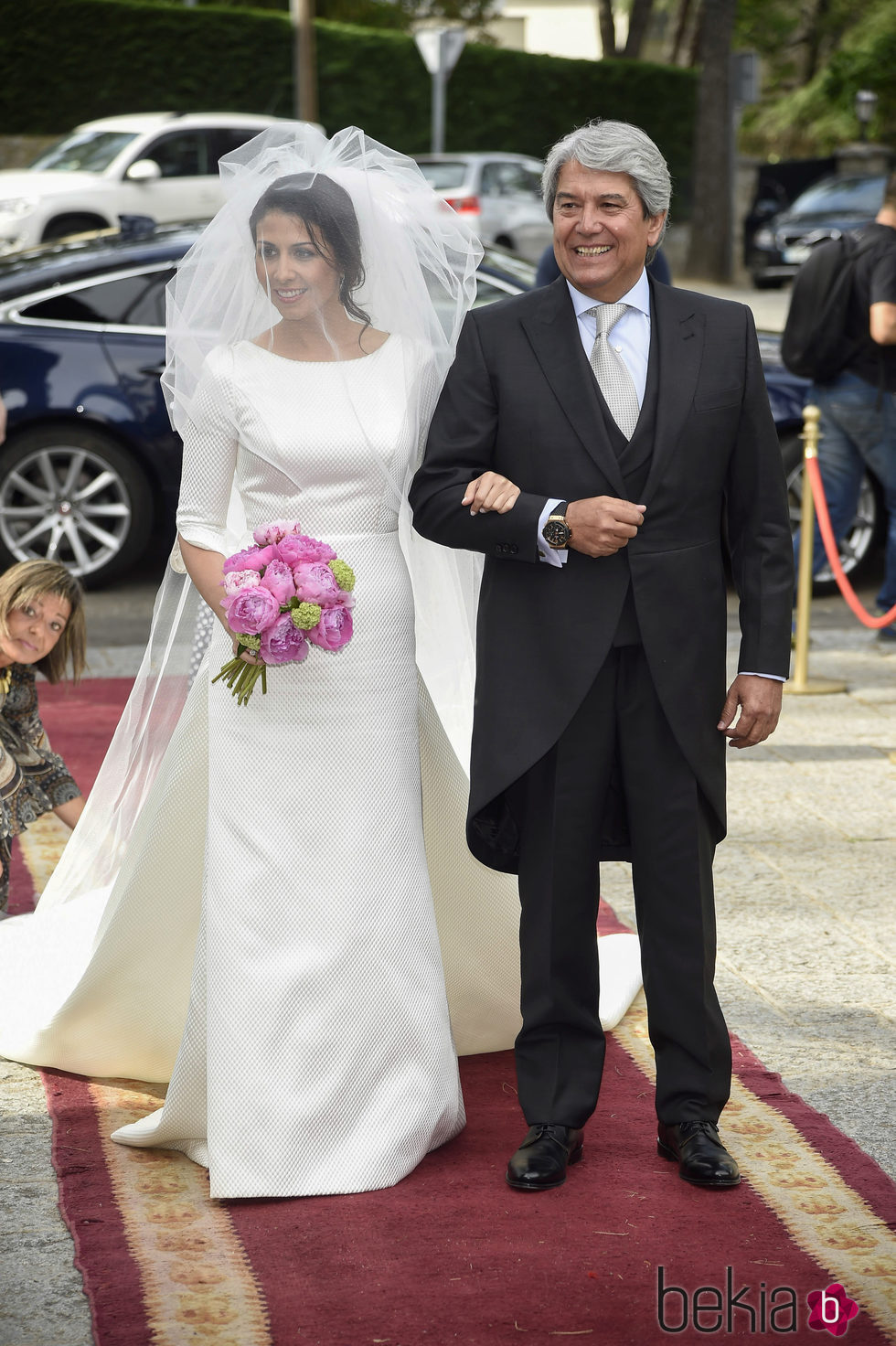 José Verdasco lleva a altar a su hija Sara