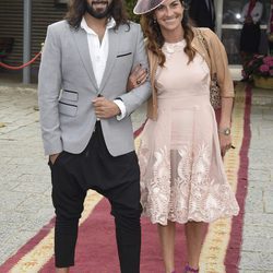 Rafael Amargo y Amor en la boda de Juan Carmona y Sara Verdasco