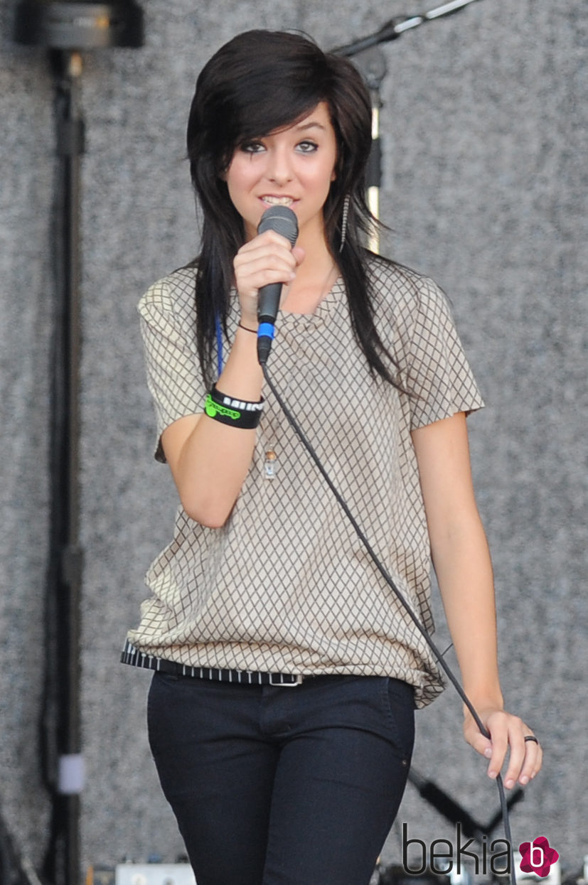 Christina Grimmie en un concierto en Orlando