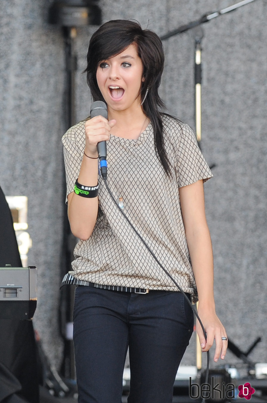 Christina Grimmie en su último concierto en Orlando