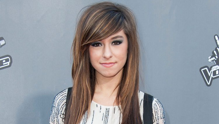 Christina Grimmie en la alfombra roja de la 6ª temporada de 'The Voice US' en 2015