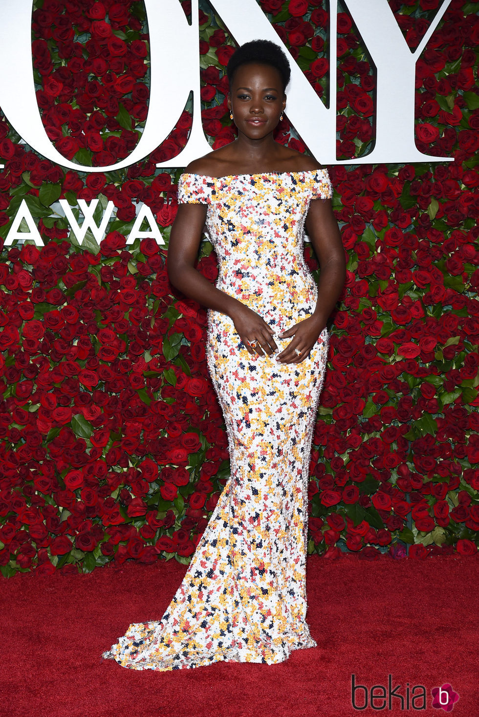 Lupita Nyong'o en los Premios Tony 2016