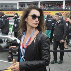 Penélope Cruz en el GP de Canadá de Fórmula 1