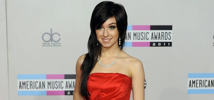 Christina Grimm ieen los 'American Music Awards'