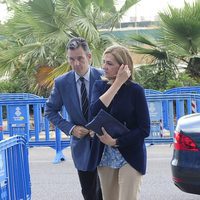 La Infanta Cristina e Iñaki Urdangarín en el segundo día de presentación de conclusiones del juicio de Nóos