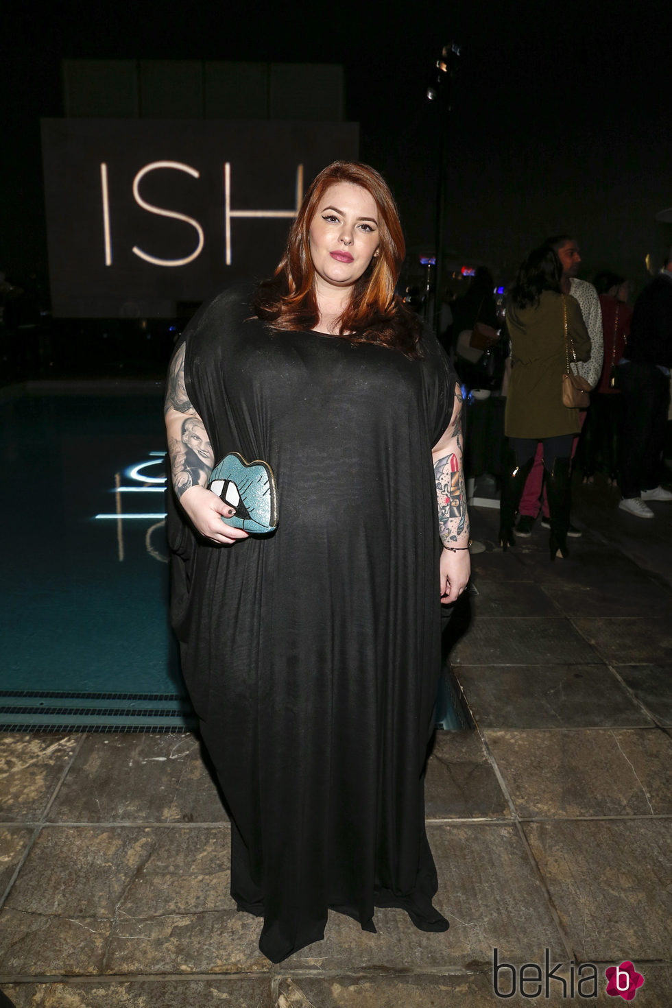 Tess Holliday en el 'FabFitFun' y la fiesta 'ISH' de Joey Maalouf, 2016