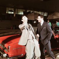 Miguel Ángel Silvestre se reencuentra con Javier Rey en 'Velvet'