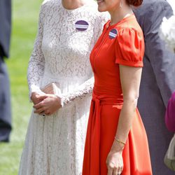 Kate Middleton y Mary de Dinamarca en Ascot 2016