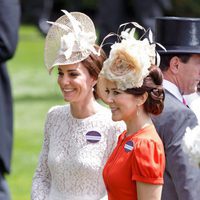 Kate Middleton y Mary de Dinamarca en Ascot 2016