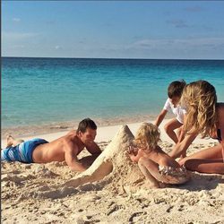 Gisele Bündchen celebrando el Día del Padre junto a su marido y sus hijos