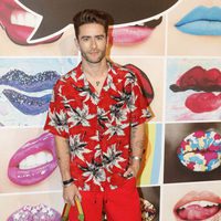 Pelayo Díaz durante la fiesta de inauguración de la nueva tienda de la firma Mac cosmetics en Barcelona