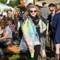 Natalie Dormer en el festival de Glastonbury 2016