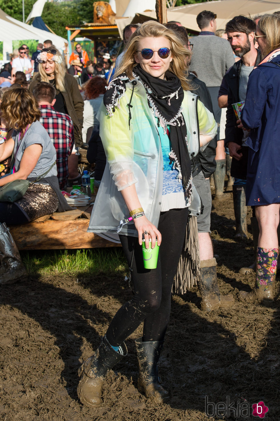 Natalie Dormer en el festival de Glastonbury 2016