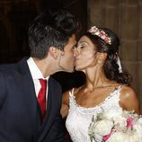 Guillermo Martín y Lidia Reyes en su boda en Códoba