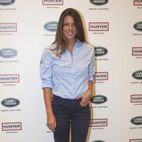 Laura Matamoros en la presentación del  Land Rover Discovery Challenge 2016