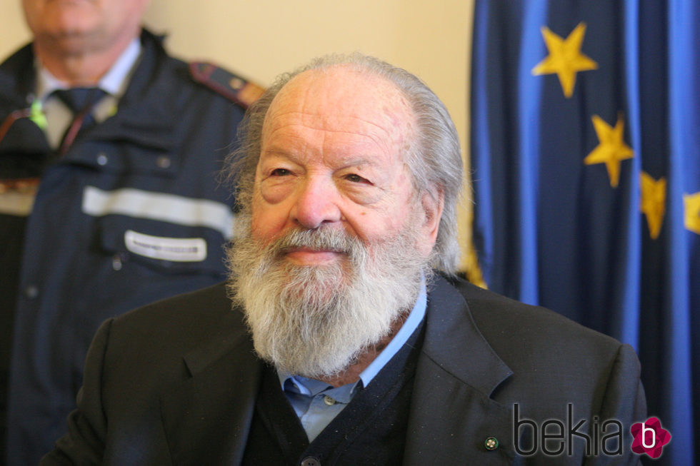 Bud Spencer en el reconocimiento de su carrera en el palacio de St.James