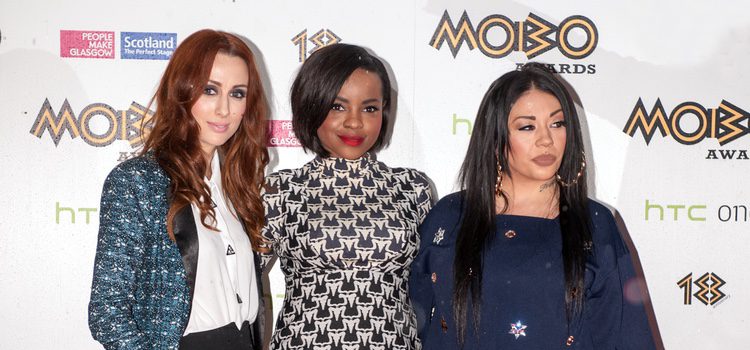 Las componentes originales de Sugababes en los MOBO Awards 2013