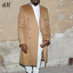 Kanye West en la presentación de la colección de Maison Martin Margiela y H&M en Nueva York