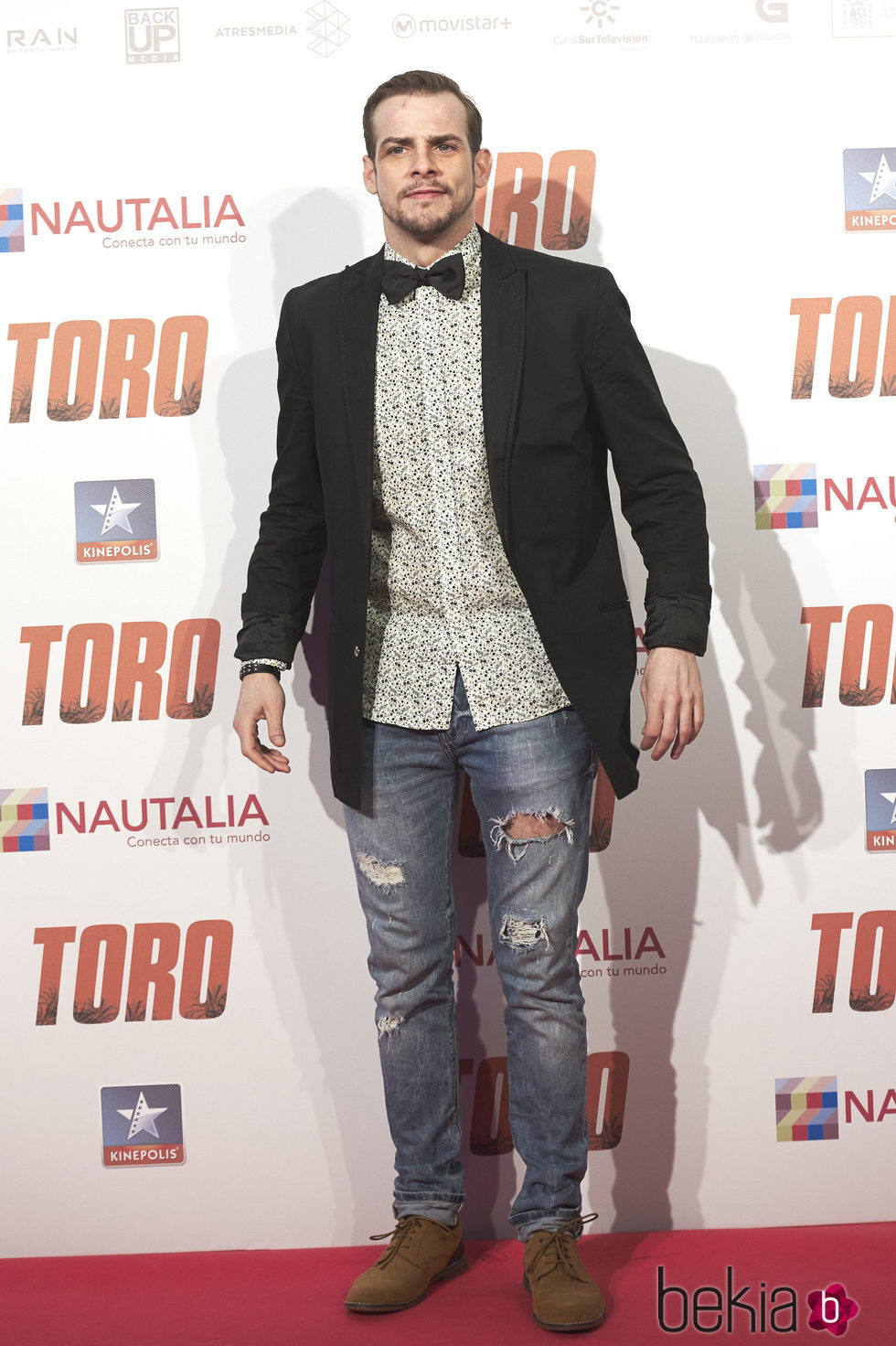 Álex Casademunt en el estreno de 'Toro' en Madrid