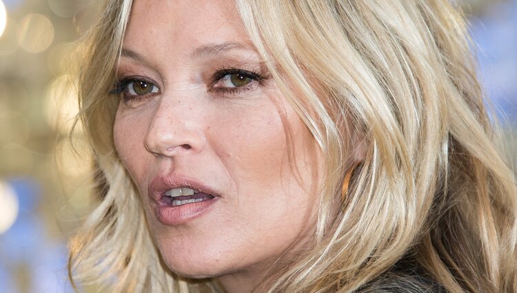 La modelo Kate Moss en la Premiere de 'Absolutely Fabulous'