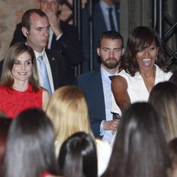 La Reina Letizia y Michelle Obama en la presentación de la iniciativa Let Girls Learn