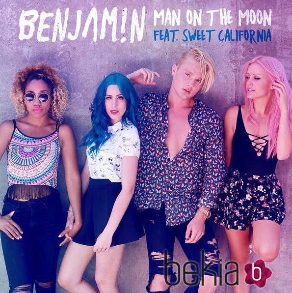 Sweet California con el cantante Benjamin Peltonen