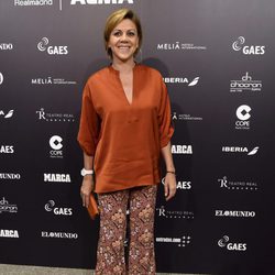 María Dolores de Cospedal en el concierto benéfico 'Plácido en el alma'