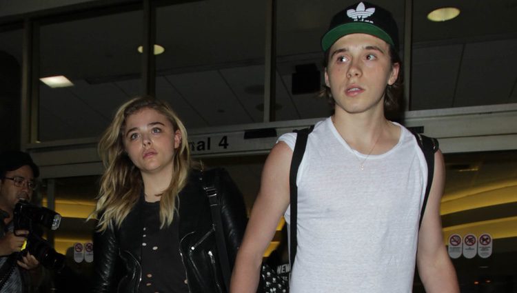 La actriz Chloe Grace Moretz Y Brooklyn Beckham