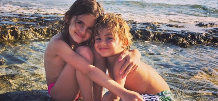 Los hijos de Alessandra Ambrosio, Anja Louise y Noah Phoenix, de vacaciones en Ibiza Anja Louise y Noah Phoenix