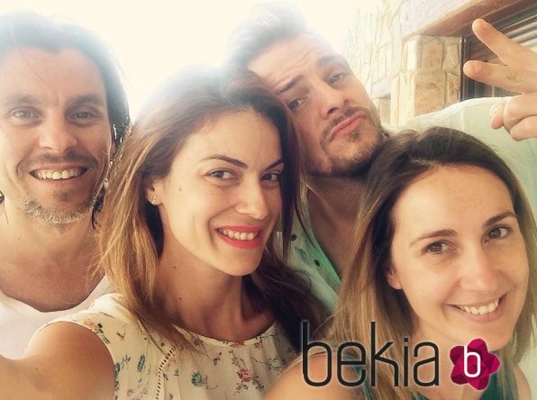 Geno, Álex Casademunt, Mireia y Javián se reencuentran