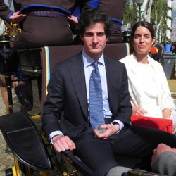 Fernando Fitz-James Stuart y Sofía Palazuelo en la Feria de Abril