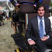 Fernando Fitz-James Stuart y Sofía Palazuelo en la Feria de Abril