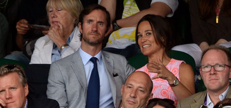 Pippa Middleton y su novio James Matthews en Wimbledon 2016