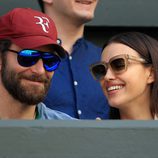 Irina Shayk y Bradley Cooper muy acaramelados en Wimbledon 2016