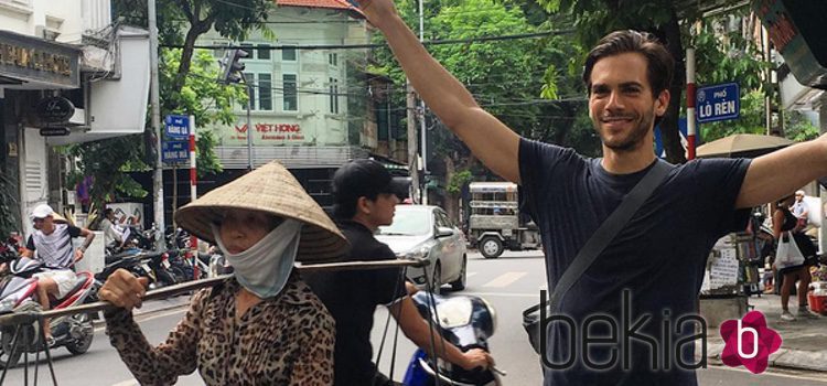 Marc Clotet disfrutando de su viaje en Vietnam