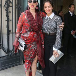 Rossy de Palma e Hiba Abouk asisten a la Fahion Week de París 2016