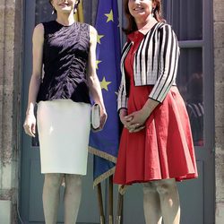 La Reina Letizia y Ségoléne Royal la apertura de la Segunda Conferencia Global sobre Salud y Cambio Climático