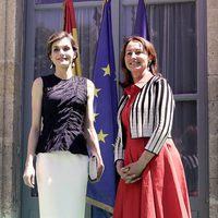 La Reina Letizia y Ségoléne Royal la apertura de la Segunda Conferencia Global sobre Salud y Cambio Climático