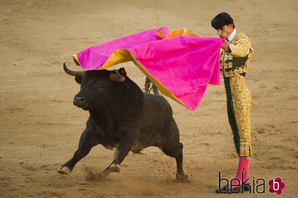 Víctor Barrio toreando en Las Ventas