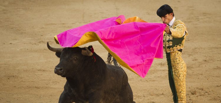 Víctor Barrio toreando en Las Ventas